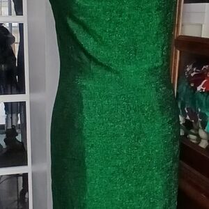 Haute Monde Vibrant Green Midi Dress